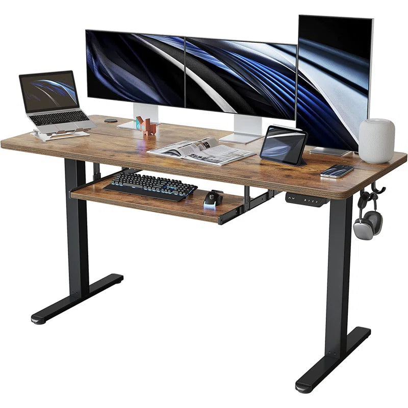 Adjustable Metal Base Standing Desk